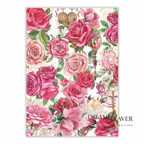 Royal Rose Kitchen Towel | Michel Design Works | Dream Weaver Canada