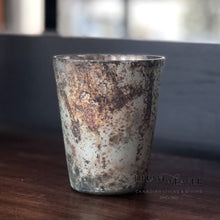 Charger l&#39;image dans la galerie, Seafoam &amp; Bronze Mercury Glass Candle Holders Home Decor
