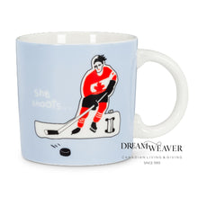 Load image into Gallery viewer, She Shoots She Scores Mug | Wendy Tancock Design Tableware
