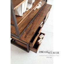 Load image into Gallery viewer, Shelving Unit Brodie Industrial with Ladder Home Decor
