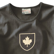 Load image into Gallery viewer, Canada Shield T-Shirt | Women&#39;s | Grey | Red Canoe
