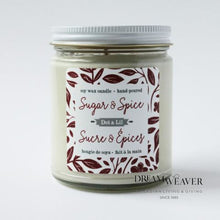 Load image into Gallery viewer, Sugar &amp; Spice Soy Candle | Dot &amp; Lil | Dream Weaver Canada
