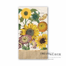 Load image into Gallery viewer, Sunflower Hostess Napkins | Michel Design Works
