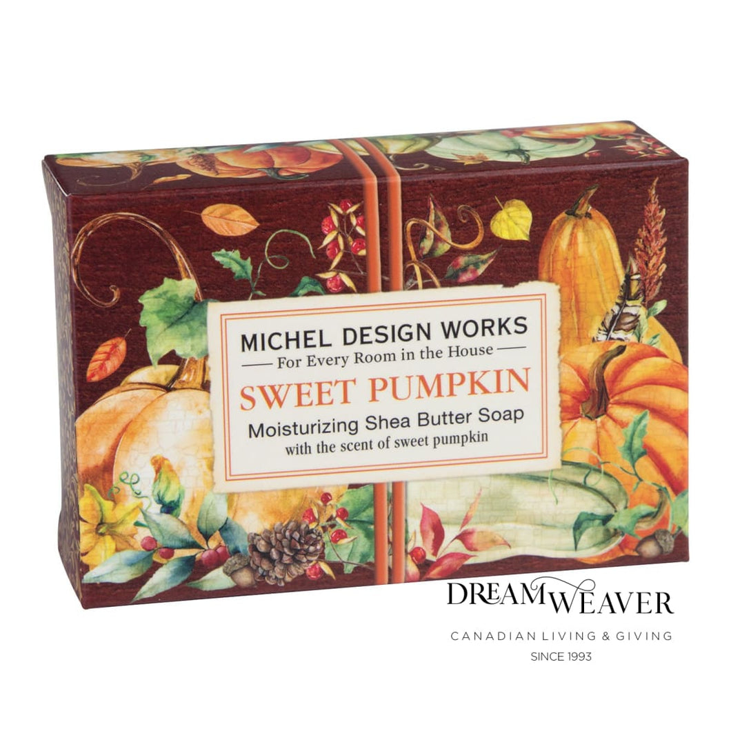 Sweet Pumpkin Boxed Single Soap | Michel Design Works Bath & Body