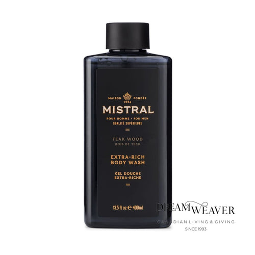 Teak Wood Body & Hair Wash | Mistral | Dream Weaver Canada