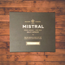 Load image into Gallery viewer, Teak Wood Cologne/Soap Gift Set | Mistral
