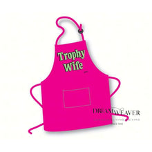 Load image into Gallery viewer, Trophy Wife Apron Aprons
