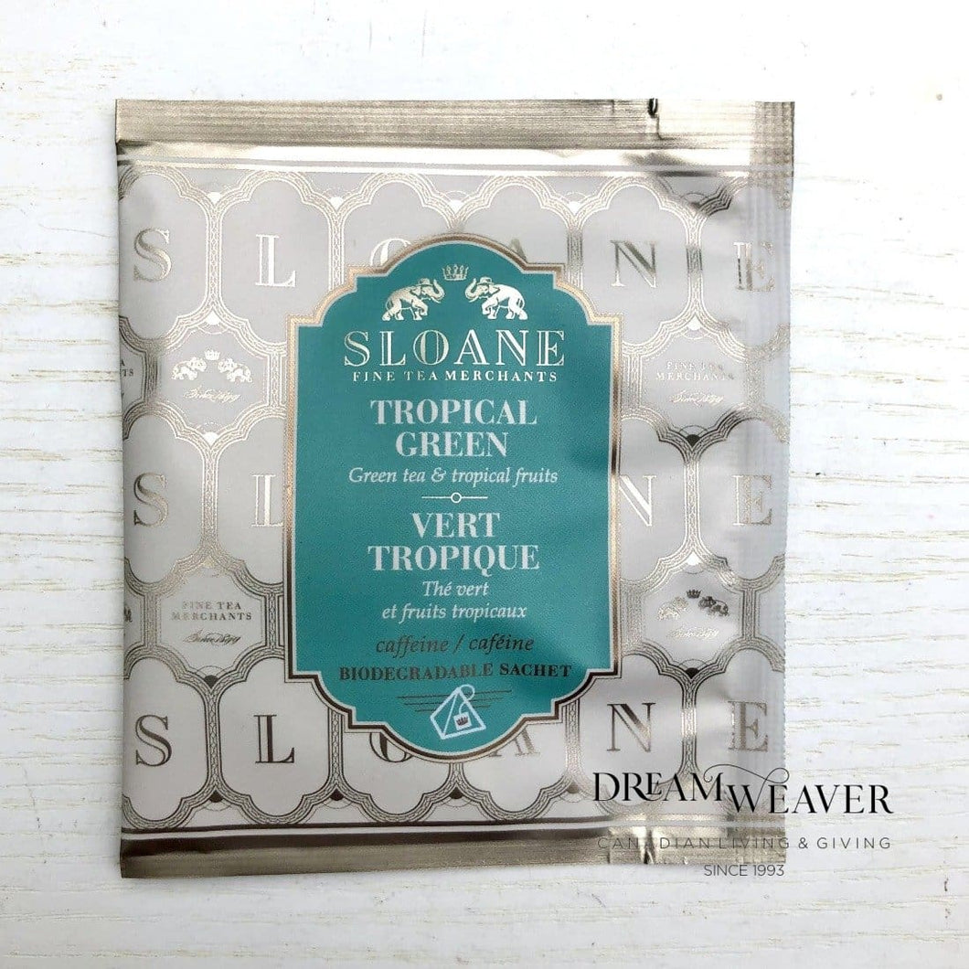 Tropical Green 6 Pack of Single Sachets | Sloane Tea