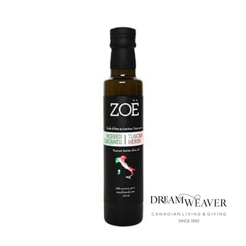 Tuscan Herbs Infused Olive Oil 250ml | Zoe Olive Oil food
