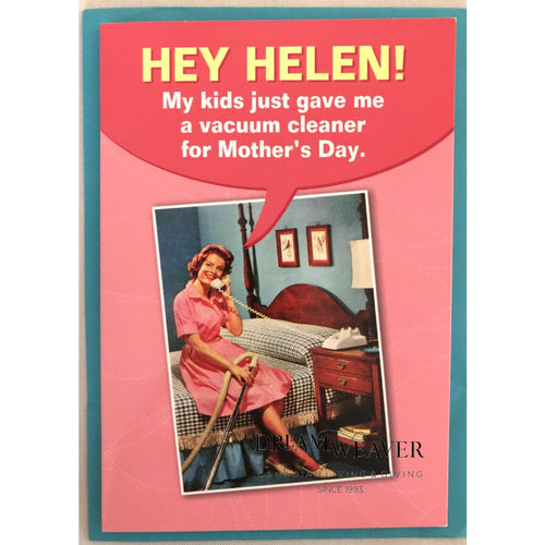 Vacuum Cleaner | Mother’s Day Card Cards