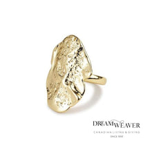 Load image into Gallery viewer, Valkyria Gold Plated Ring | Pilgrim Accessories
