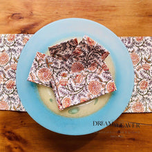 Load image into Gallery viewer, Vani Orange Cotton Runner | Mahogany | Dream Weaver Canada
