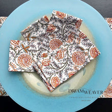 Load image into Gallery viewer, Vani Orange Cotton Runner | Mahogany | Dream Weaver Canada
