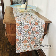 Load image into Gallery viewer, Vani Orange Cotton Runner
