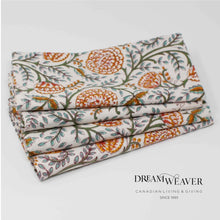 Load image into Gallery viewer, Vani Orange Cotton Runner | Mahogany | Dream Weaver Canada
