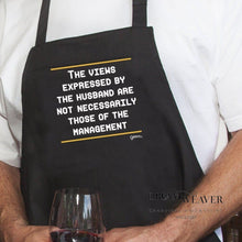 Load image into Gallery viewer, Views Expressed by the Husband Apron | Grimm | Dream Weaver Canada
