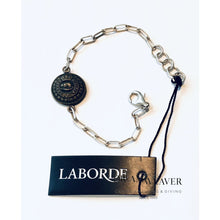 Load image into Gallery viewer, Vintage Canadian Medallion Coin Thin Bracelet - Beaver | Laborde Designs Accessories
