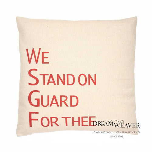 Stand Our Guard Pillow Home Decor