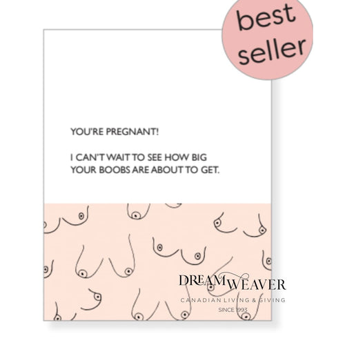 Your Boobs Greeting Card | Boo to You Stationary